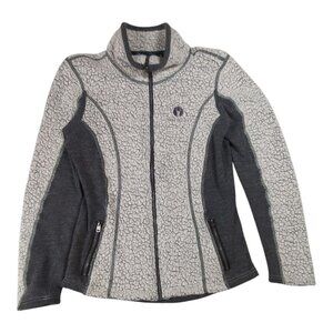 Kuhl Jacket Wool Blend Gorpcore Hiking Outdoor Sherpa Full-Zip Womens Medium